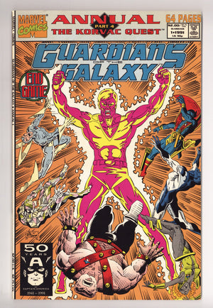 Guardians of the Galaxy Annual Vol 1 1  High Grade   (1991)