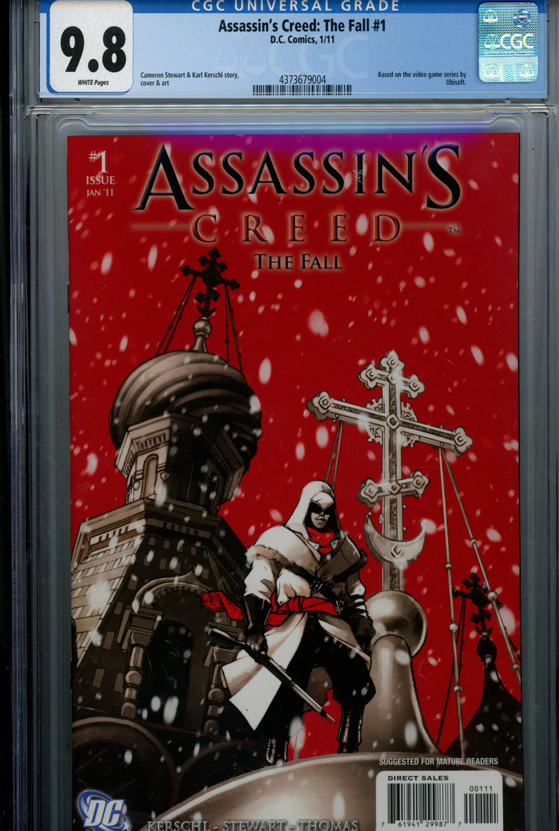 Assassin's Creed: The Fall 1 CGC 9.8 (NM/M) (2011) 