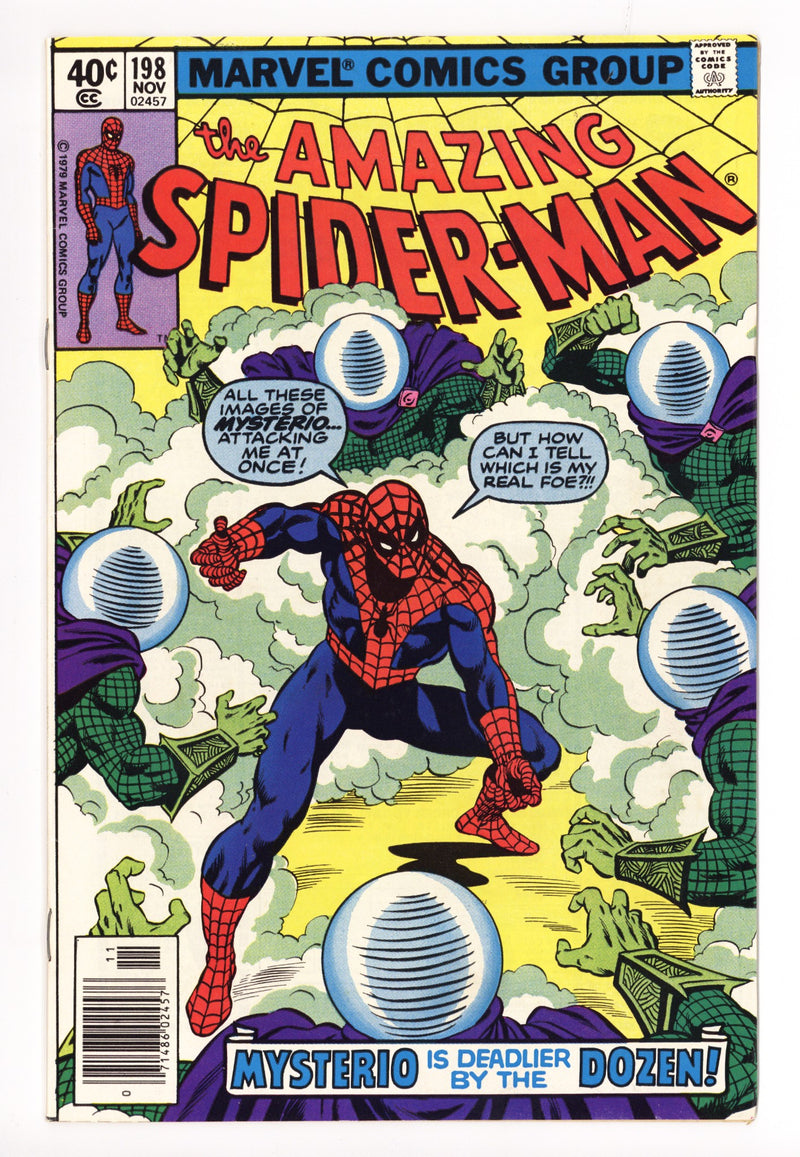 The Amazing Spider-Man Vol 1 198 VF- (7.5) (1979) Newsstand 