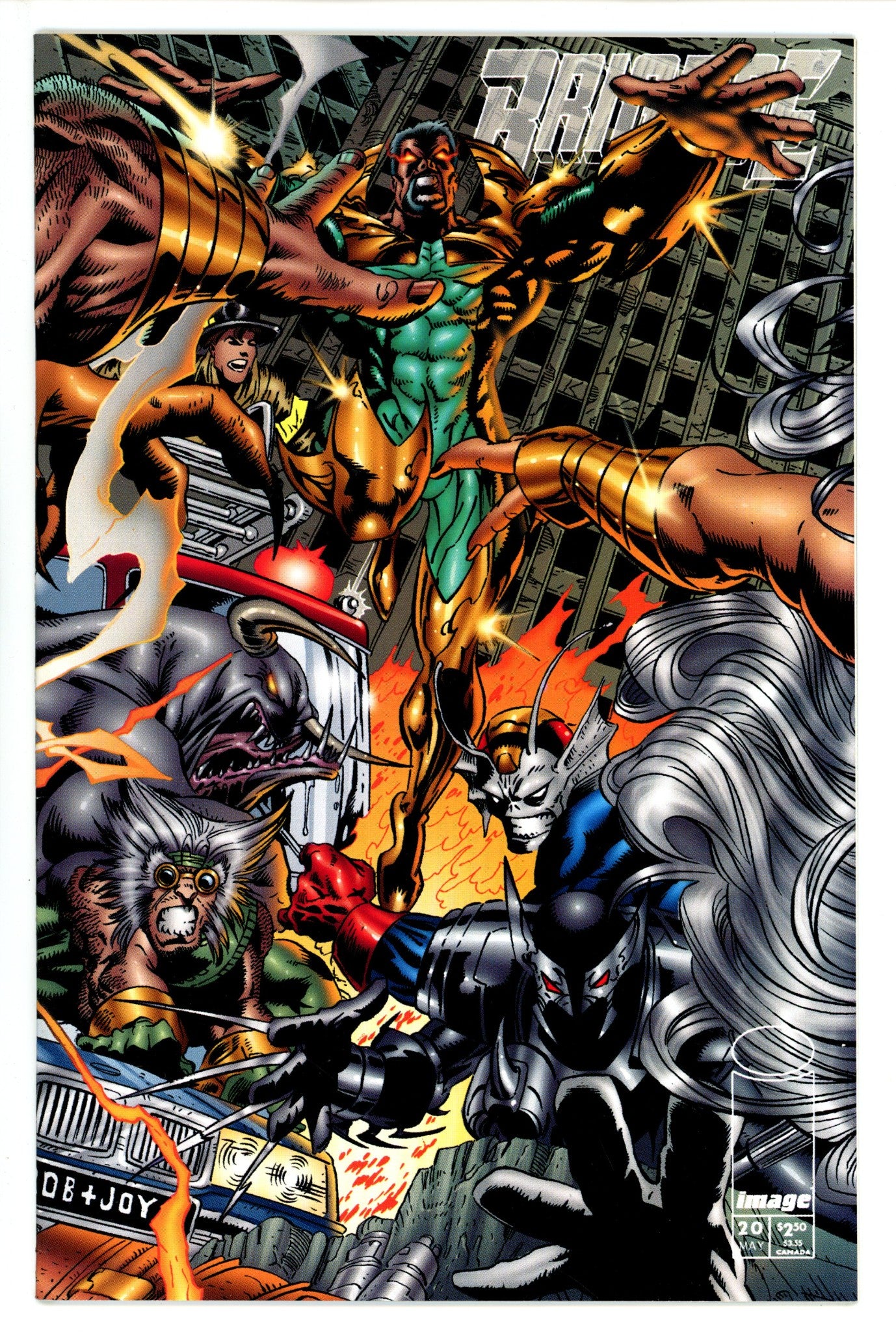 Brigade Vol 2 20 Quesada Variant (1995)