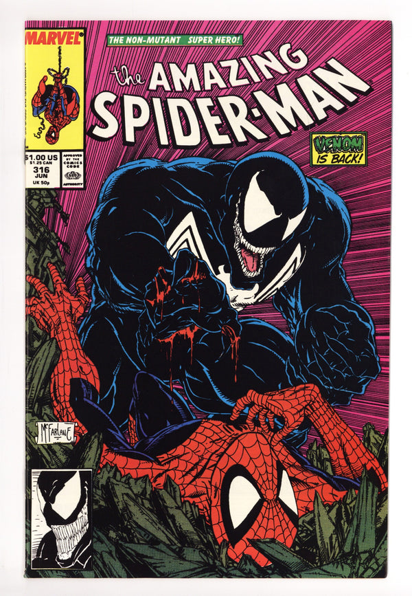 The Amazing Spider-Man Vol 1 316 VF+ (8.5) (1989)