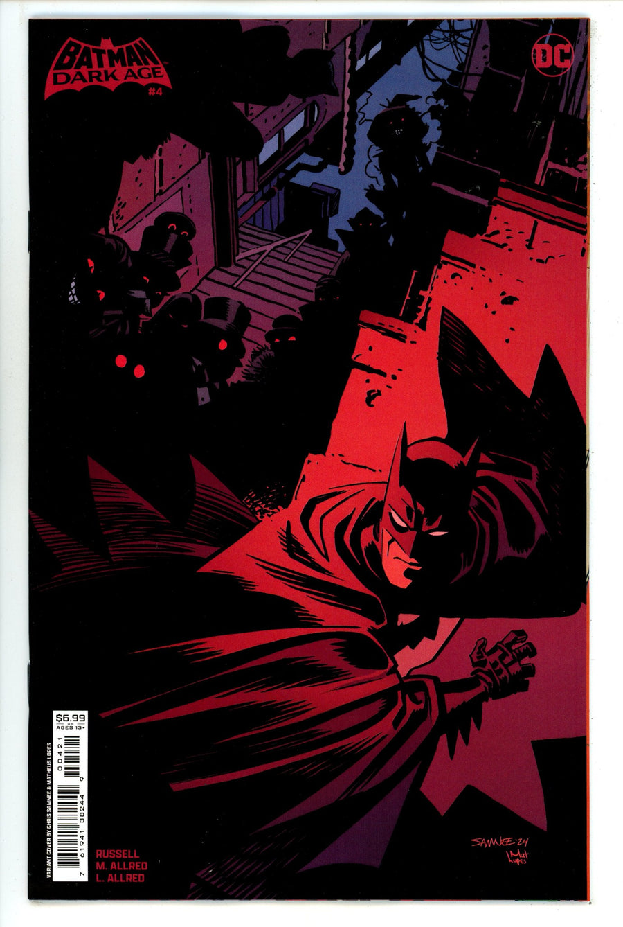 Batman Dark Age  4 Samnee  Variant   (2024)