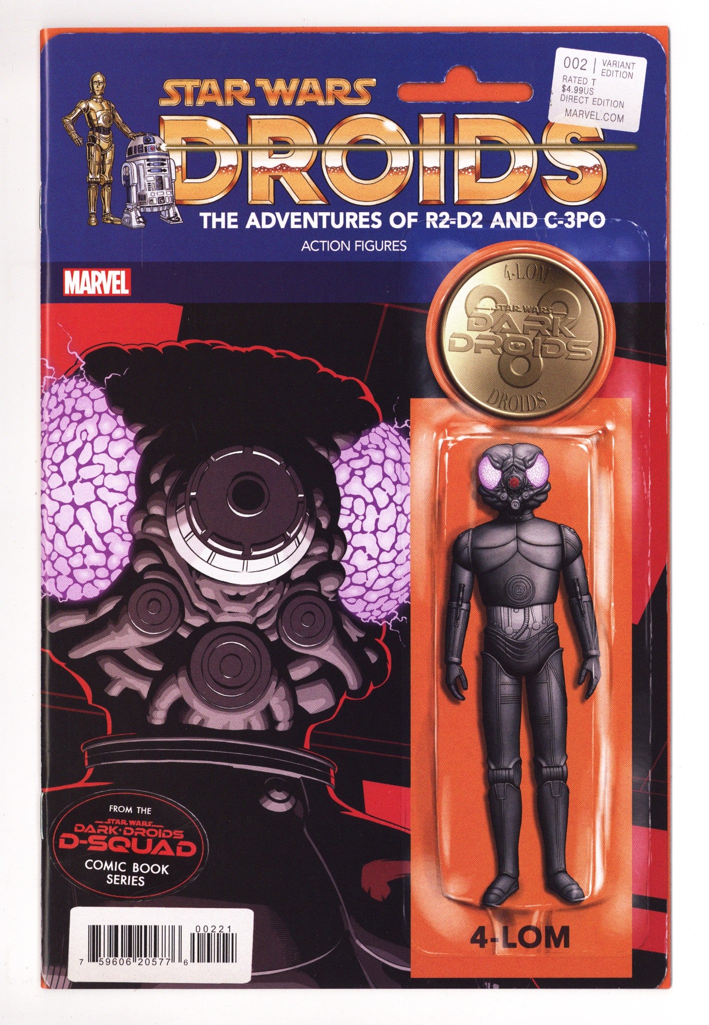 Star Wars: Dark Droids - D-Squad 2 High Grade (2023) Christopher Action Figure Variant 