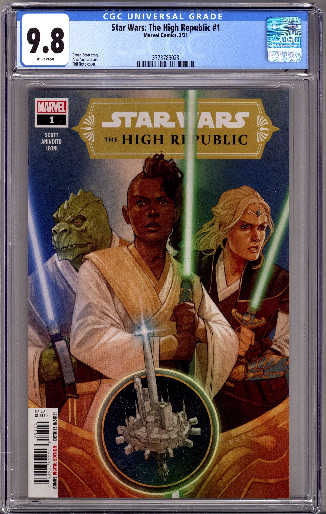 Star Wars: The High Republic Vol 1 1 CGC 9.8 (NM/M) (2021) 