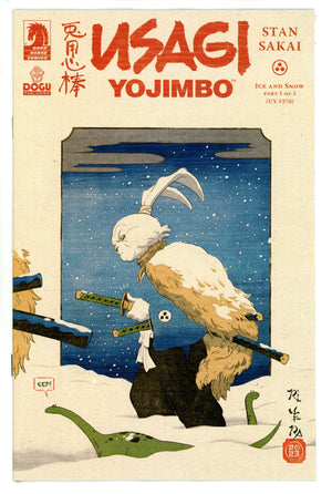Usagi Yojimbo Ice & Snow 1 Rivera Incentive Variant NM- (2023)
