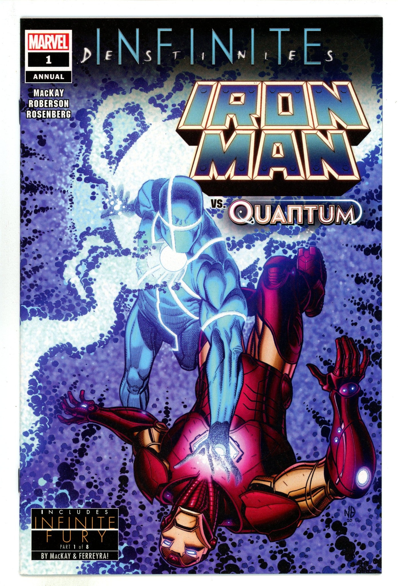 Iron Man Annual Vol 6 1 High Grade (2021) Walmart Exclusive Variant 