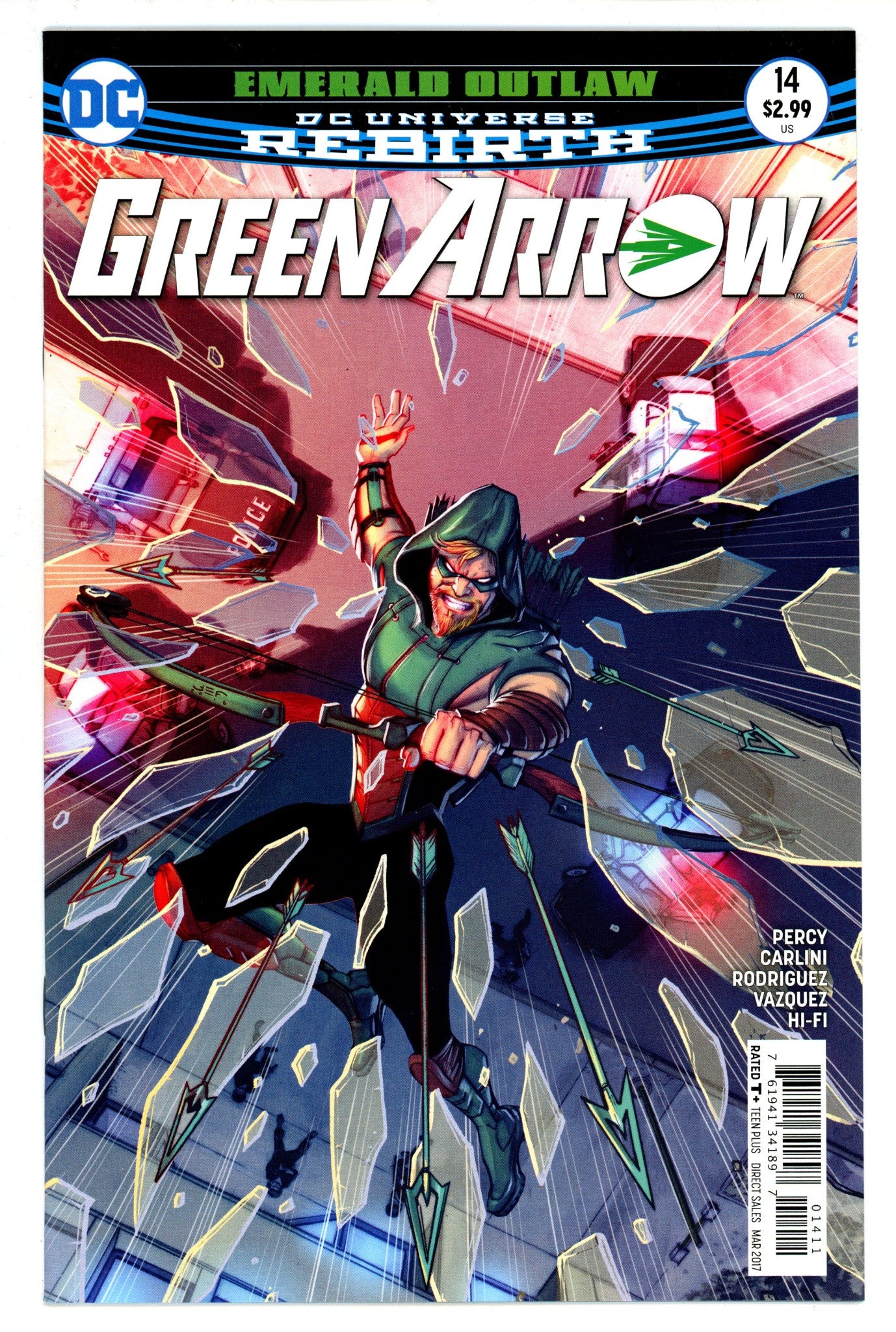 Green Arrow Vol 6 14 High Grade (2017) 