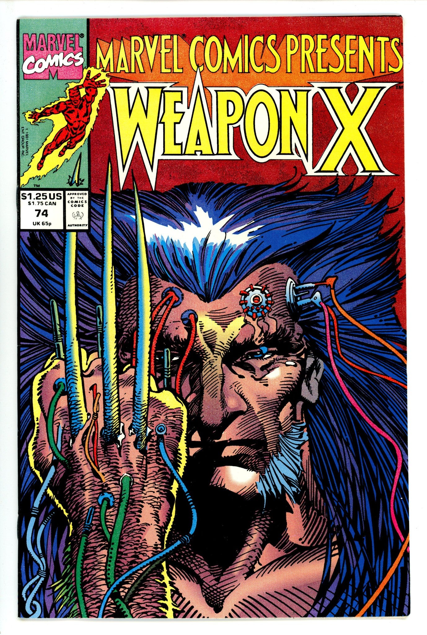 Marvel Comics Presents Vol 1 74 VF/NM (9.0) (1991) 