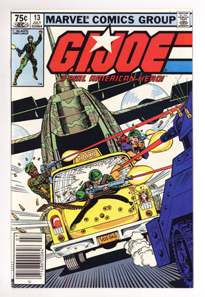 G.I. Joe, A Real American Hero 13 NM- (9.2) (1983) Canadian Price Variant
