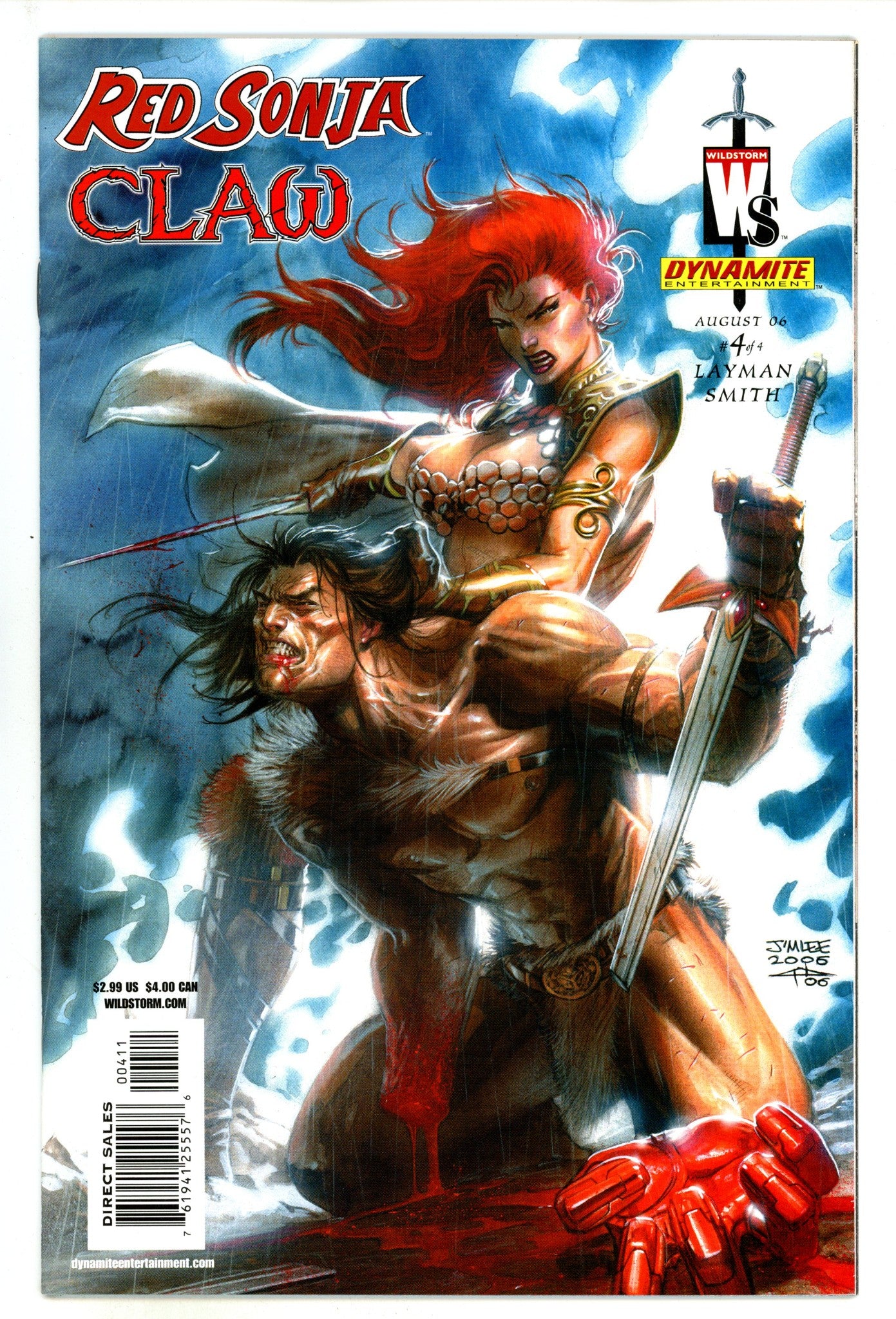 Red Sonja / Claw: The Devil's Hands 4 High Grade (2006) 