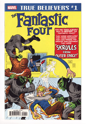 True Believers: Fantastic Four - Skrulls 1 High Grade (2019)