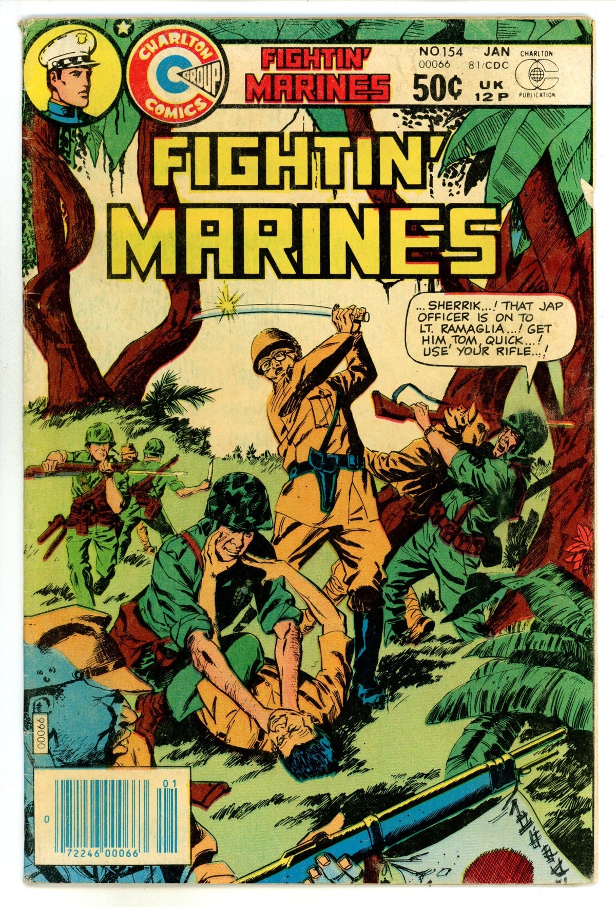 Fightin' Marines   154  Low Grade   (1981)