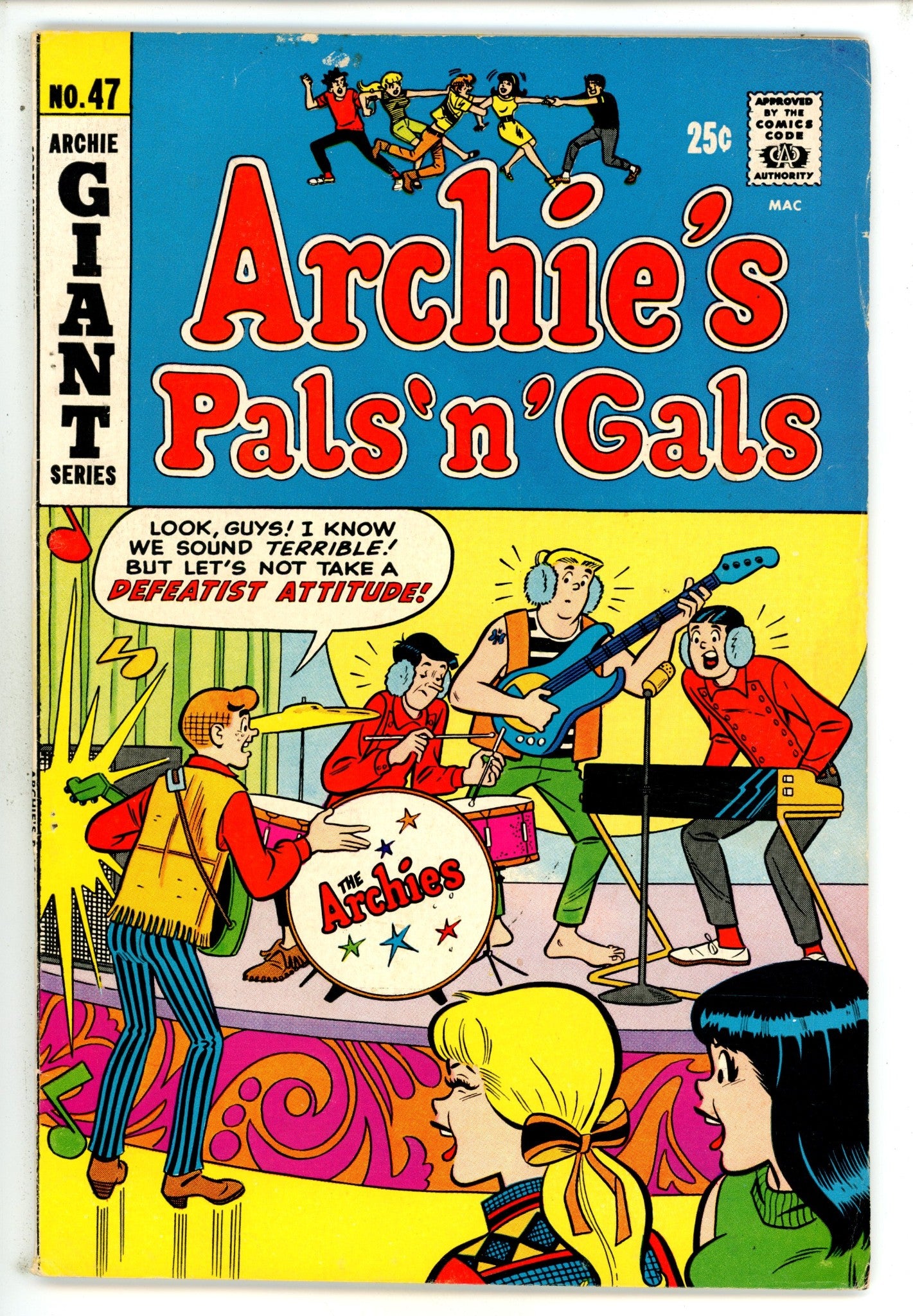 Archie's Pals 'n' Gals 47 FN- (1968)
