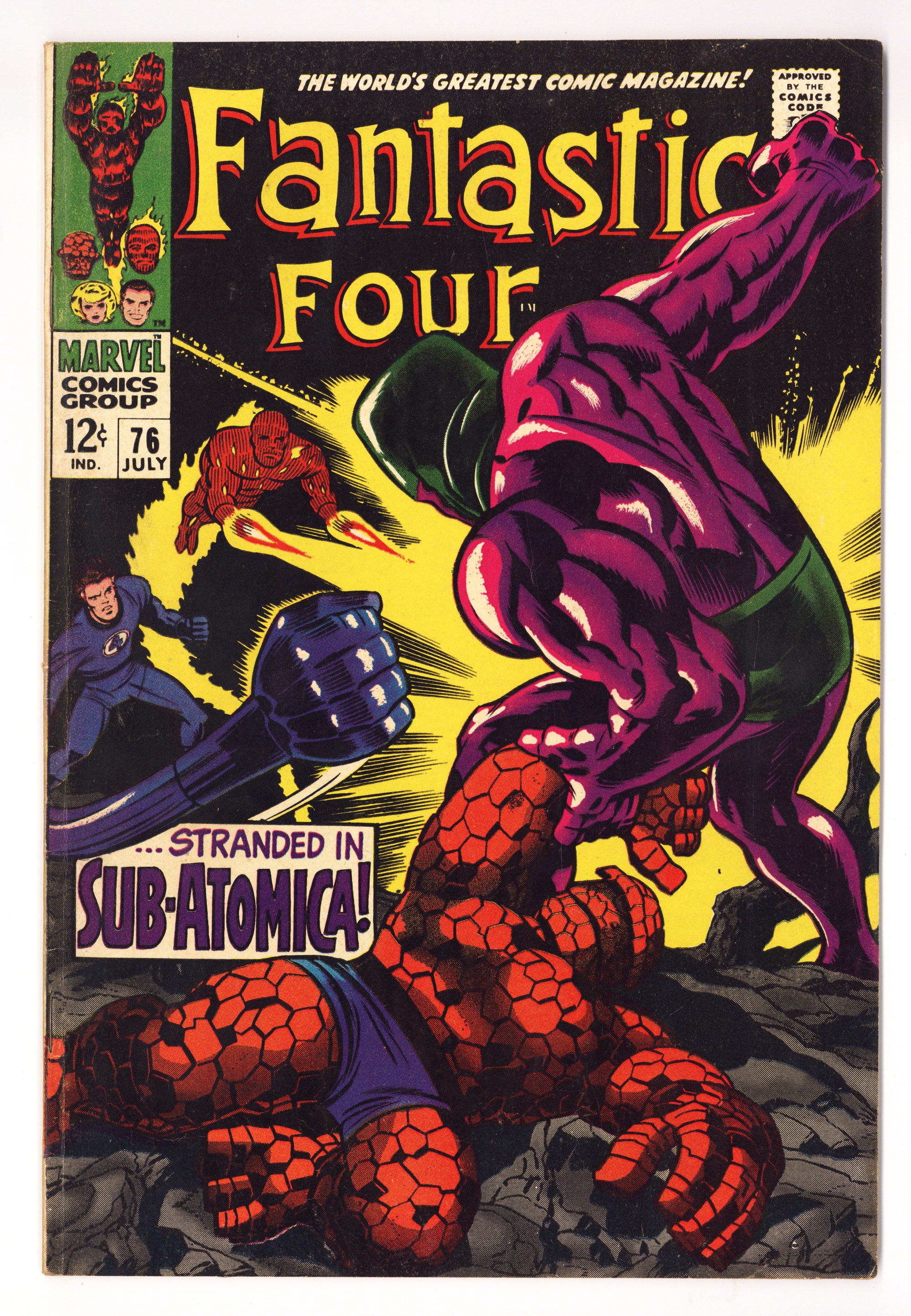 Fantastic Four Vol 1 76  VG/FN (5.0)   (1968)        