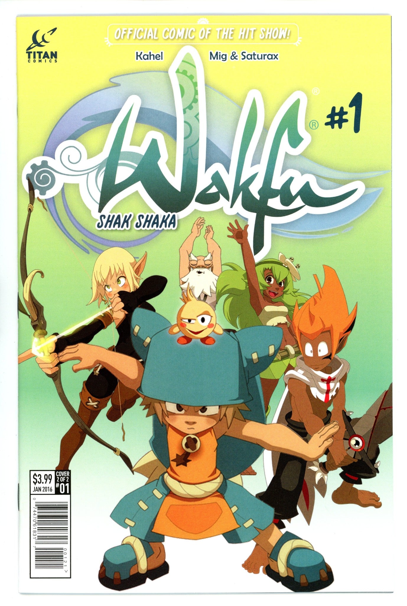 Wakfu - Shak Shaka 1 NM- (9.2) (2015) Mig Variant 