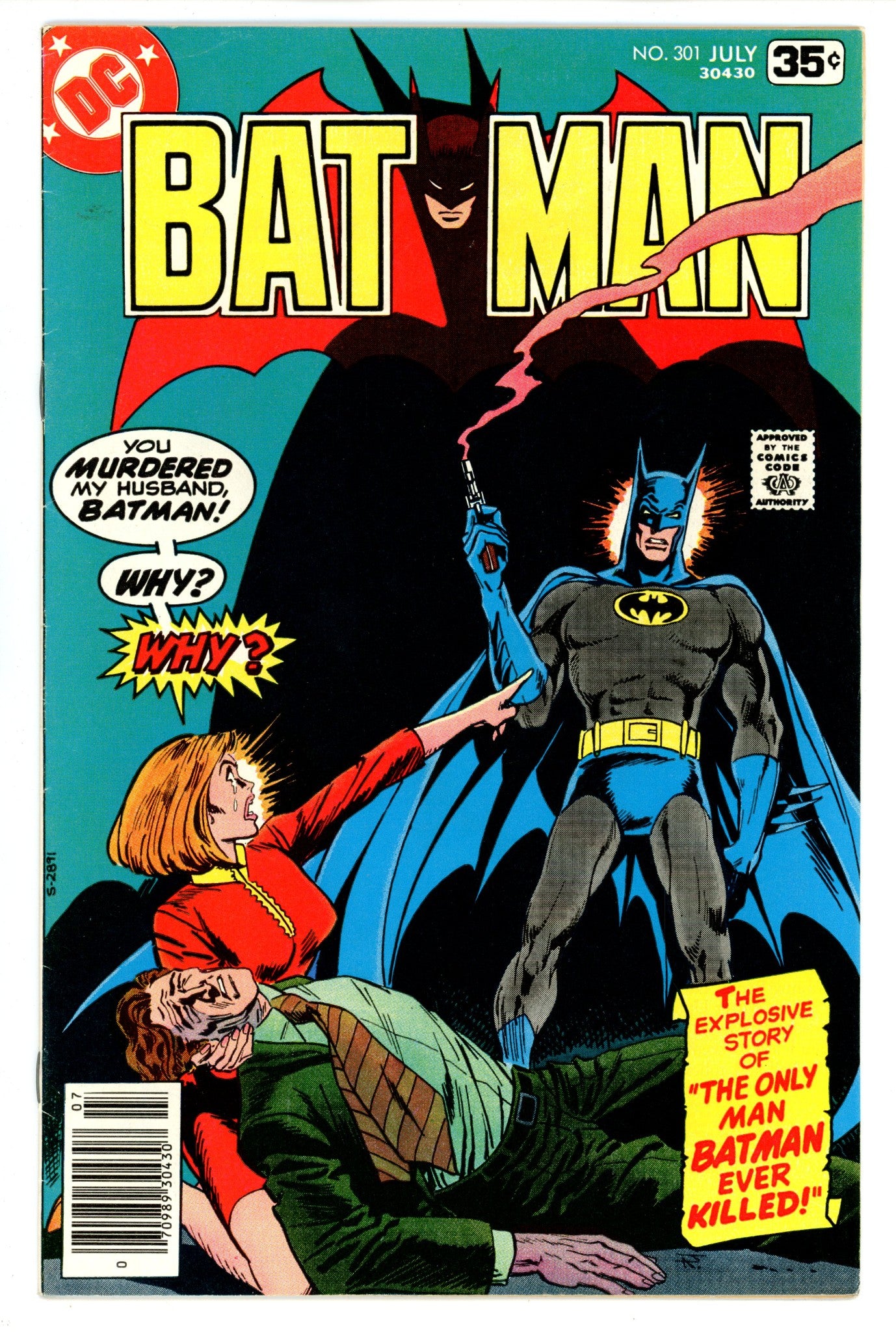 Batman Vol 1 301 FN+ (6.5) (1978) 