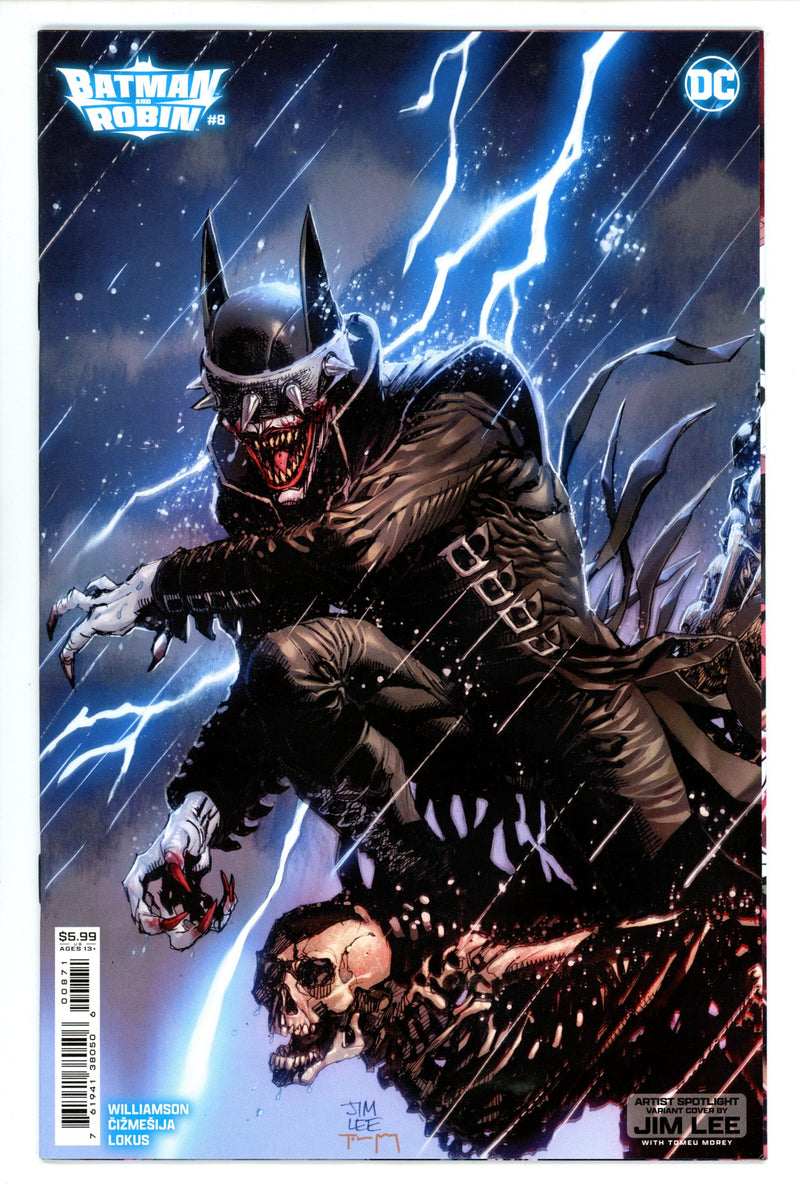 Batman And Robin Vol 3 8 Lee Variant (2024)