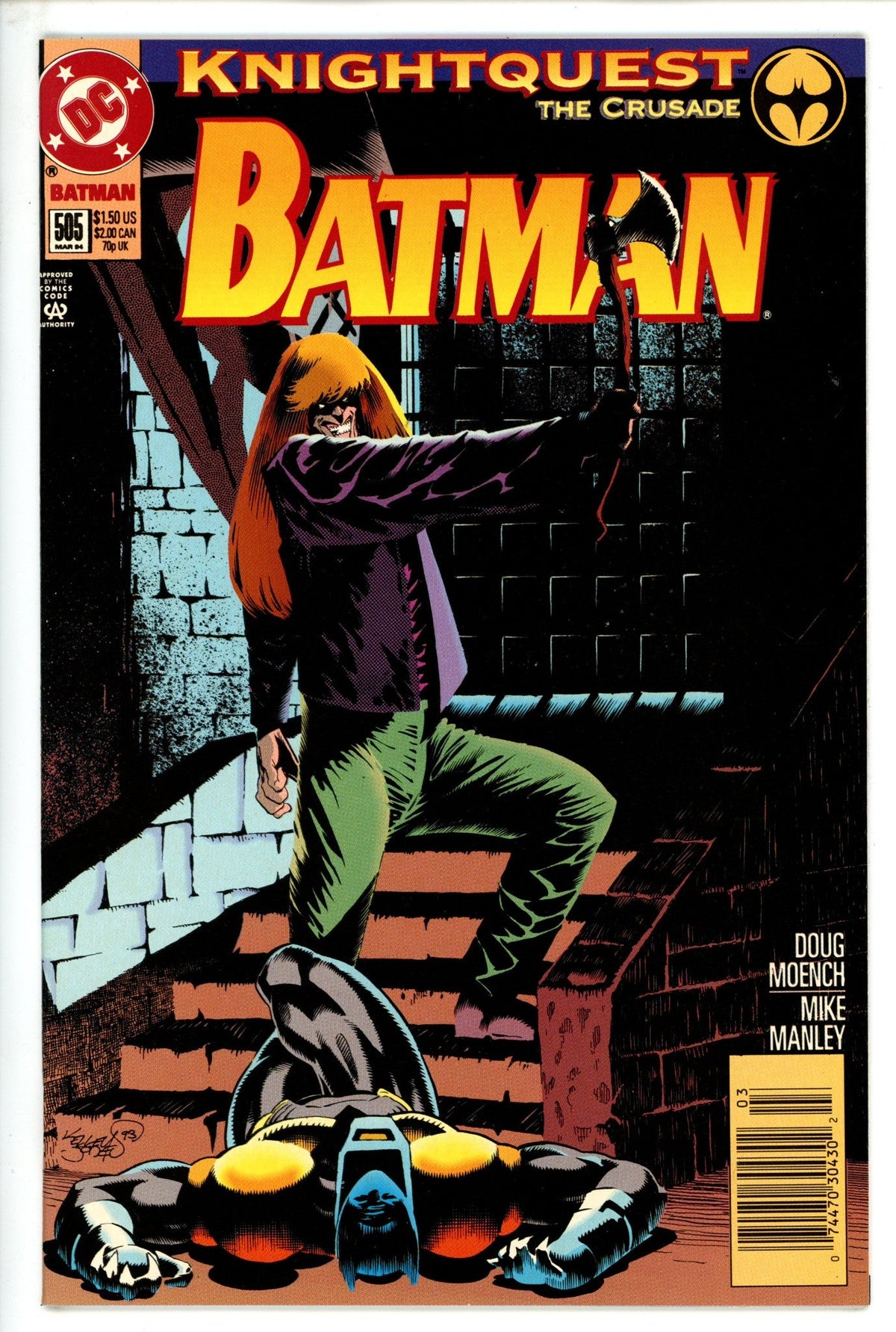 Batman Vol 1 505  High Grade   (1994)   Newsstand