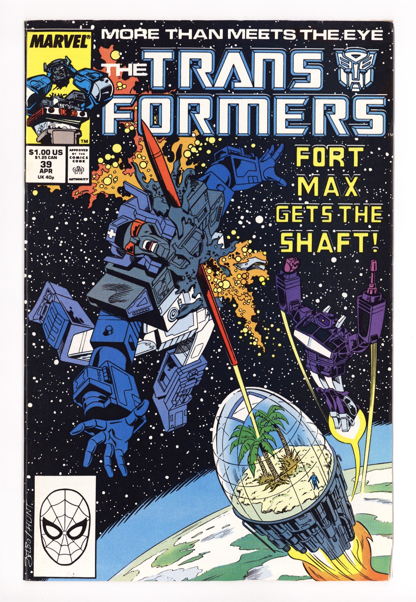 The Transformers 39 Low Grade (1988) 