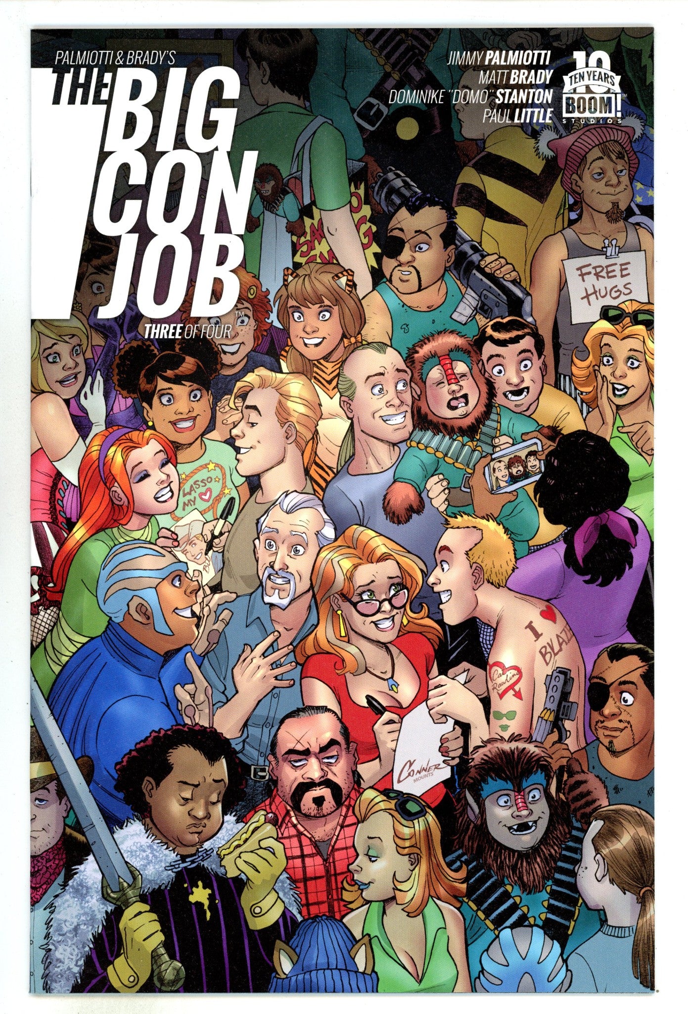 Palmiotti & Brady's The Big Con Job 3 High Grade (2015) 