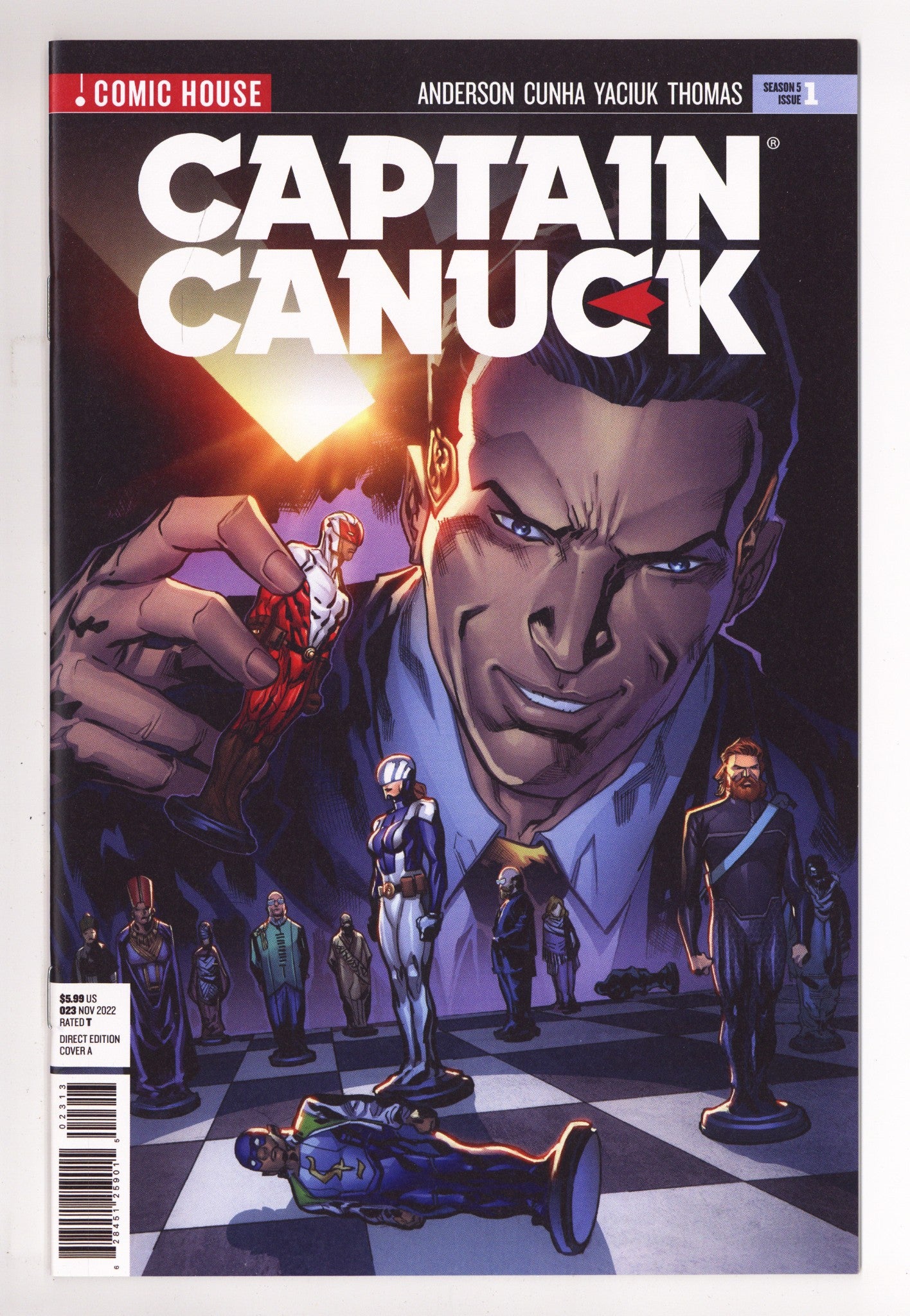 Captain Canuck: Season 5 1 High Grade (2020) 