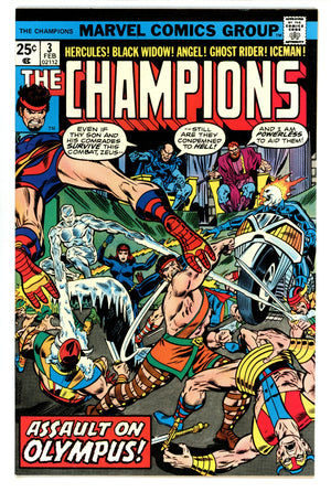 The Champions Vol 1 3 VF+ (8.5) (1976)