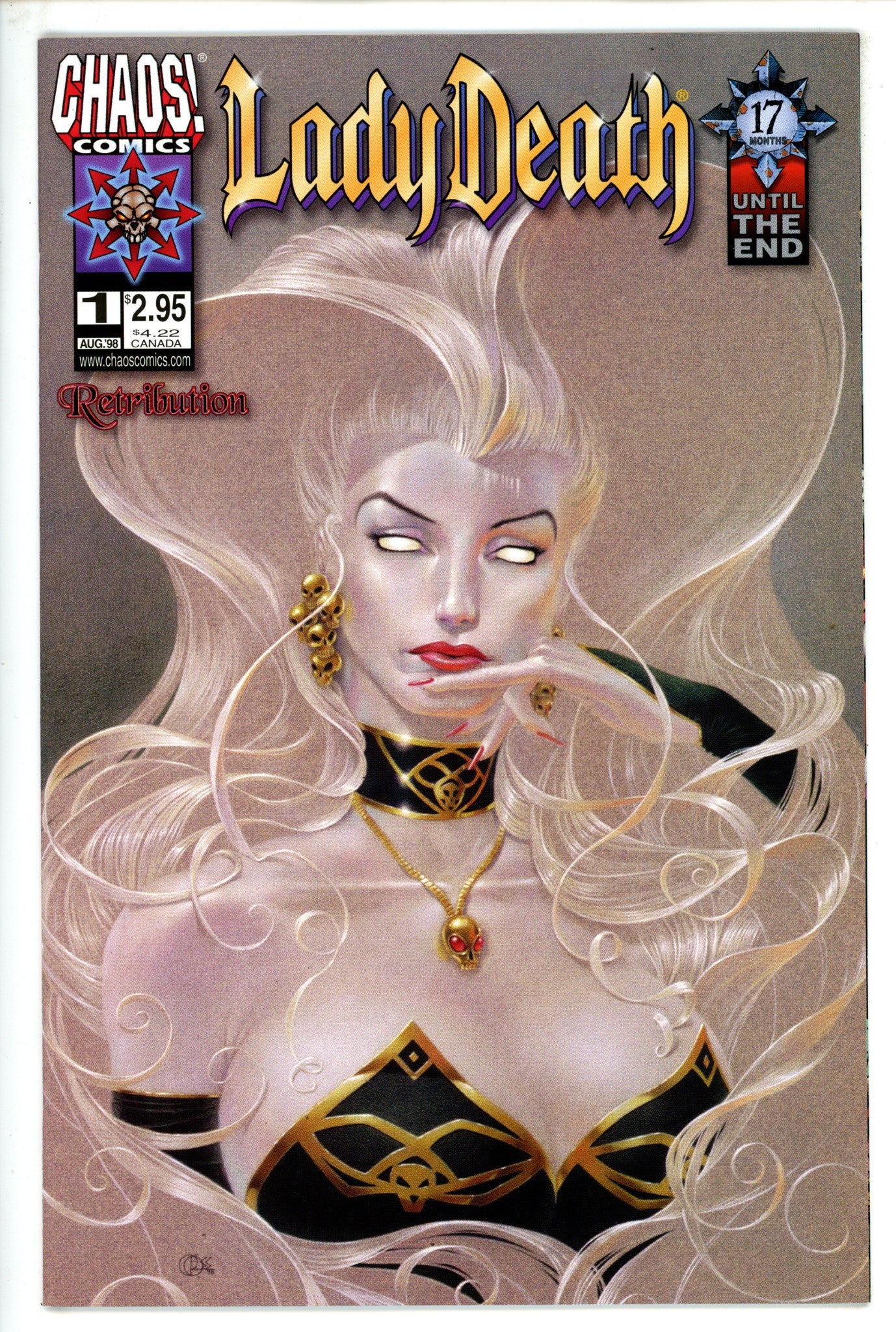 Lady Death: Retribution 1 Gross Variant VF/NM (1998)