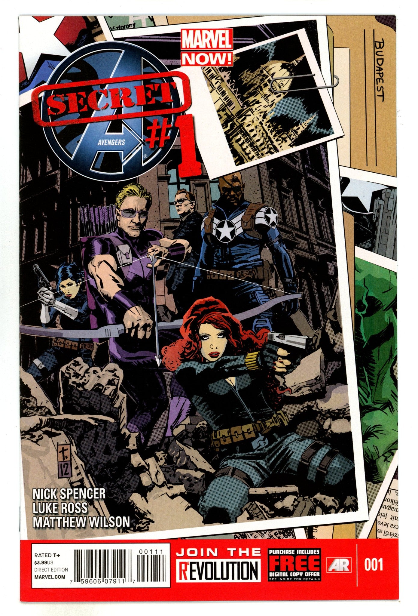 Secret Avengers Vol 2 1 High Grade (2013) 