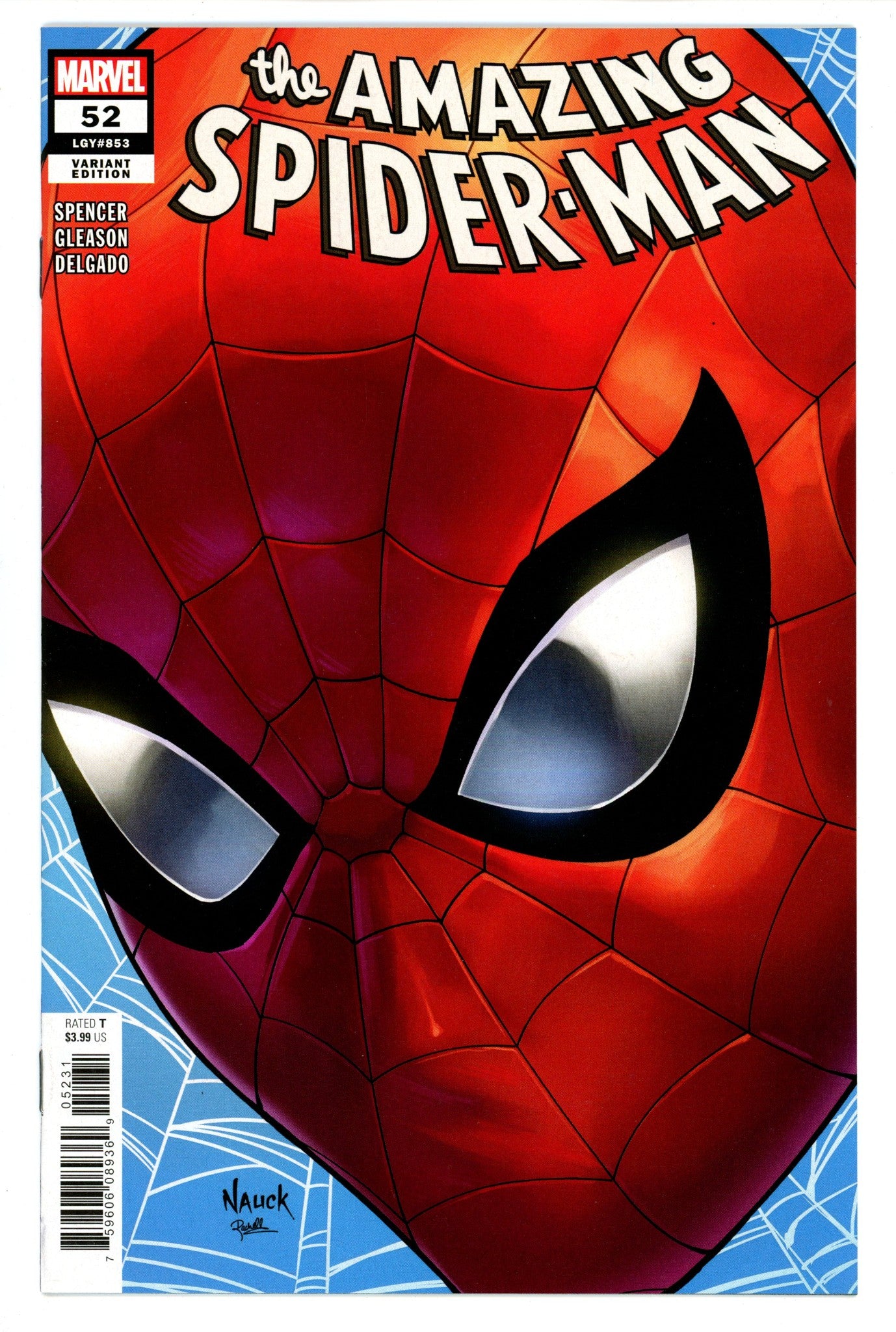 Amazing Spider-Man Vol 5 52 (853)High Grade(2021) NauckVariant