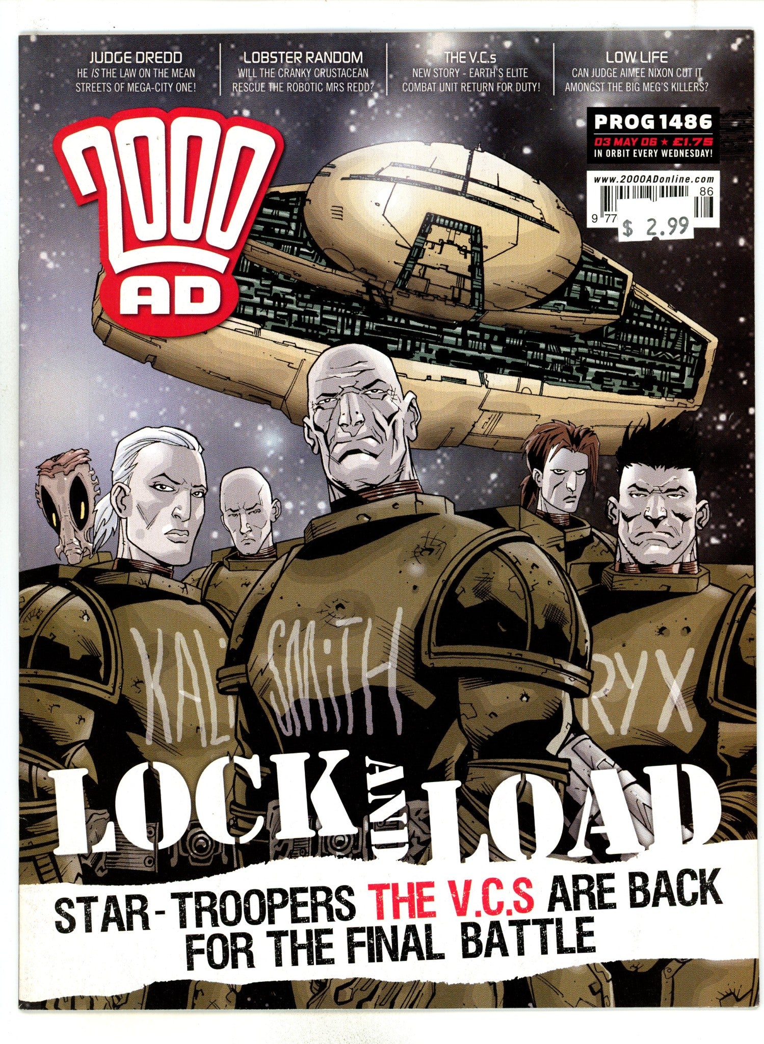 2000 AD 1486 Mid Grade (2006) 