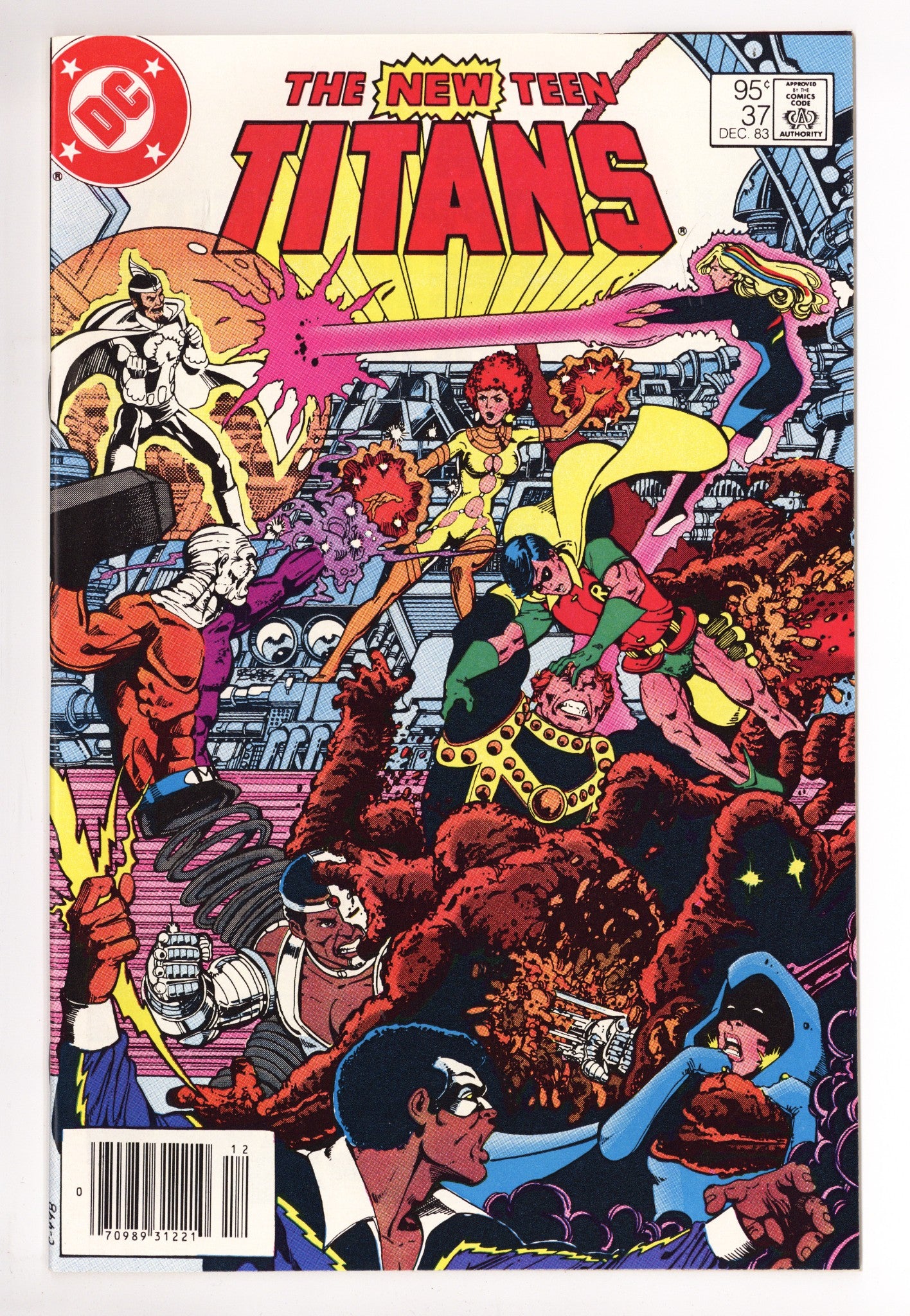 The New Teen Titans Vol 1 37 NM- (9.2) (1983) Canadian Price Variant 