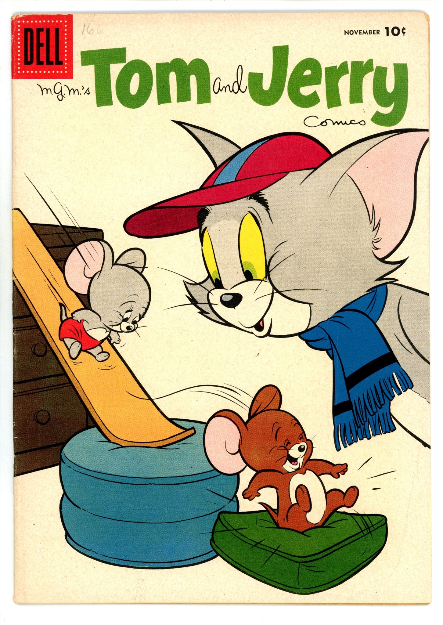 Tom & Jerry Comics 160 FN+ (6.5) (1957) 