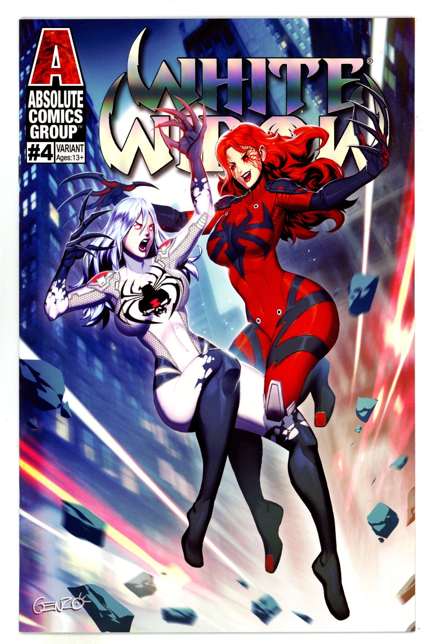White Widow 4 VF/NM (9.0) (2020) Genzoman Foil Exclusive Variant 