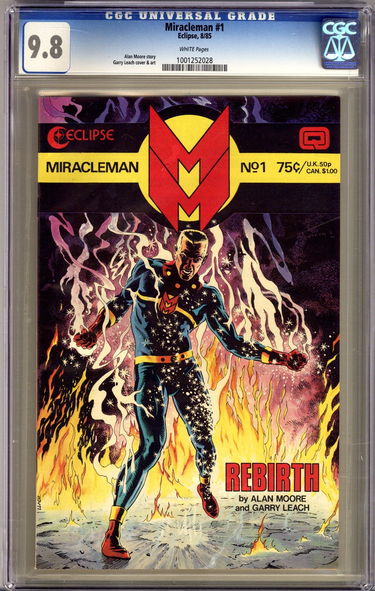 Miracleman 1 CGC 9.8 (NM/M) (1985) 