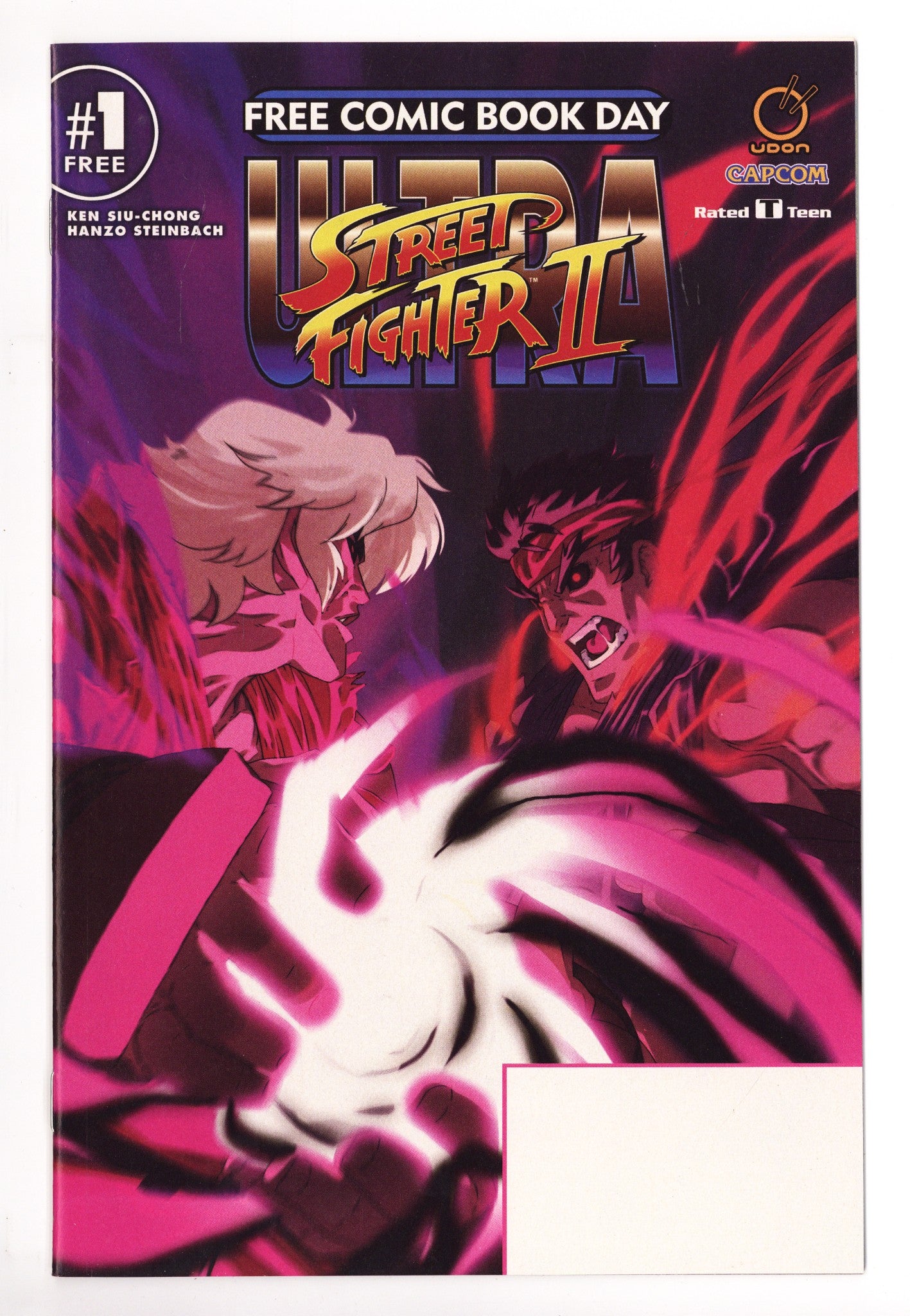 Ultra Street Fighter II #1- Free Comic Book Day 2018 Edition   [nn]  High Grade   (2018)        