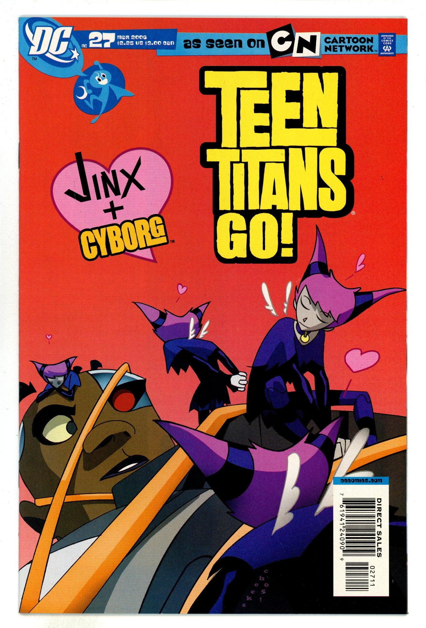 Teen Titans Go!   27  NM- (9.2)   (2006)        