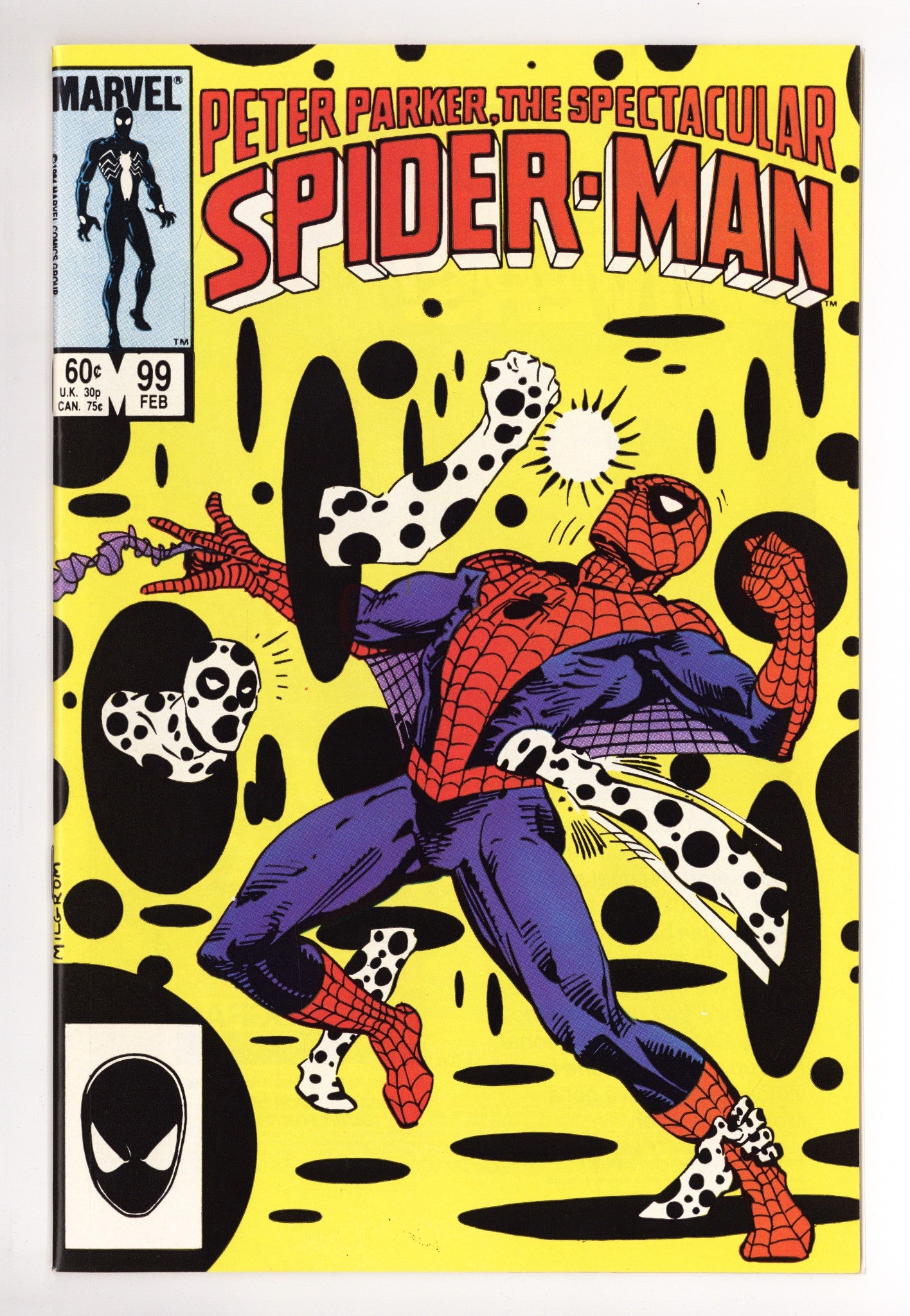 The Spectacular Spider-Man Vol 1 99 NM- (9.2) (1985) 