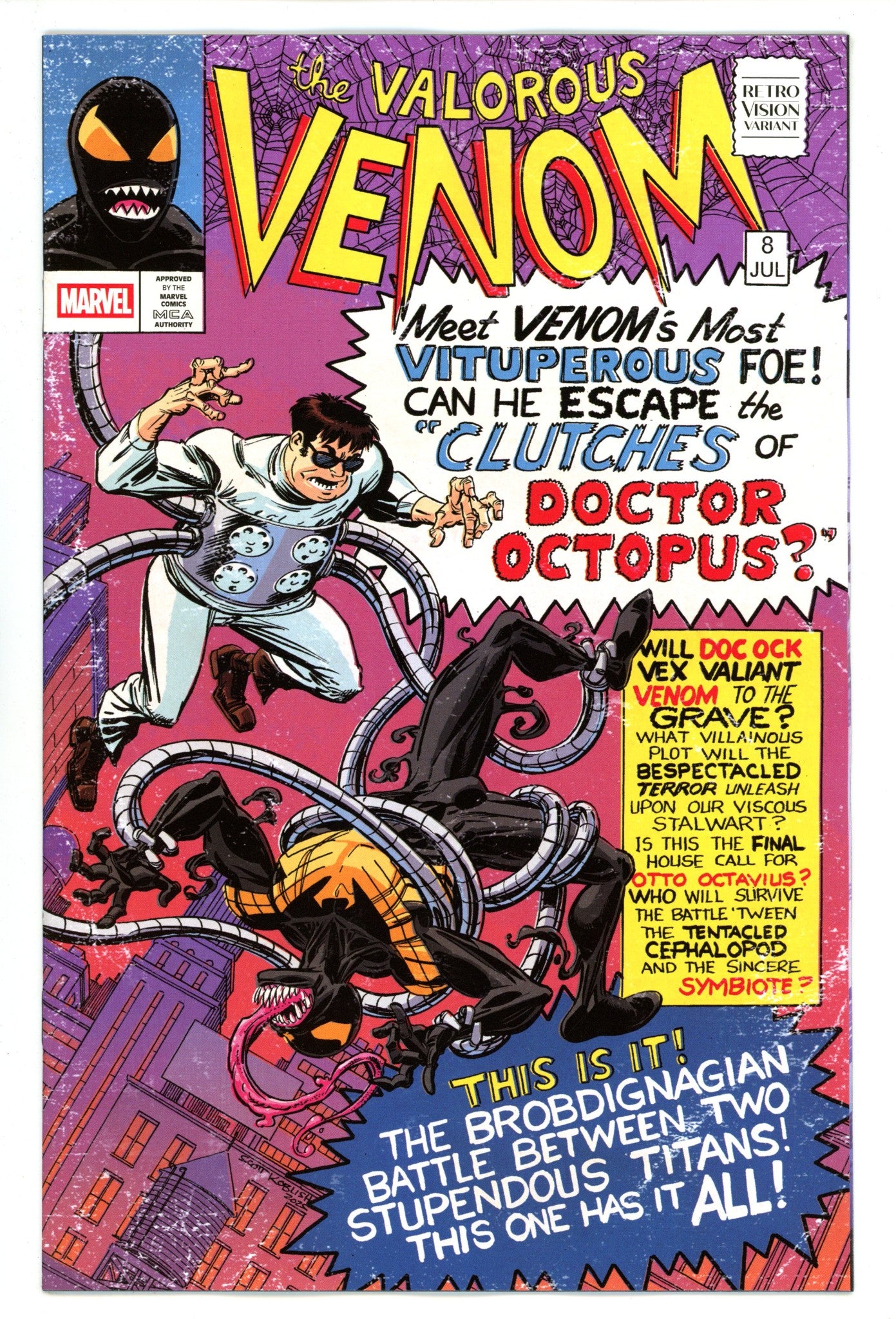 All-New Venom  8 Koblish  Homage Variant   (2025)