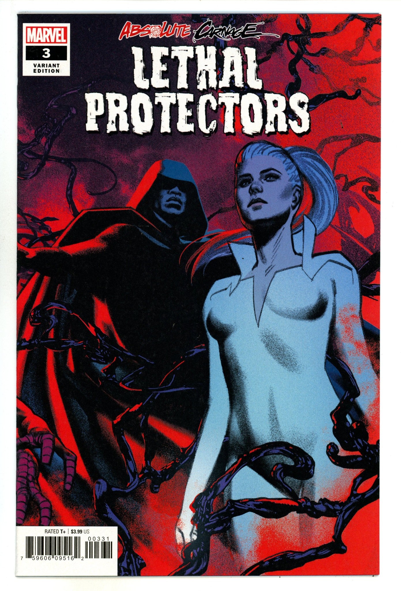 Absolute Carnage: Lethal Protectors 3 High Grade (2019) Smallwood Variant 