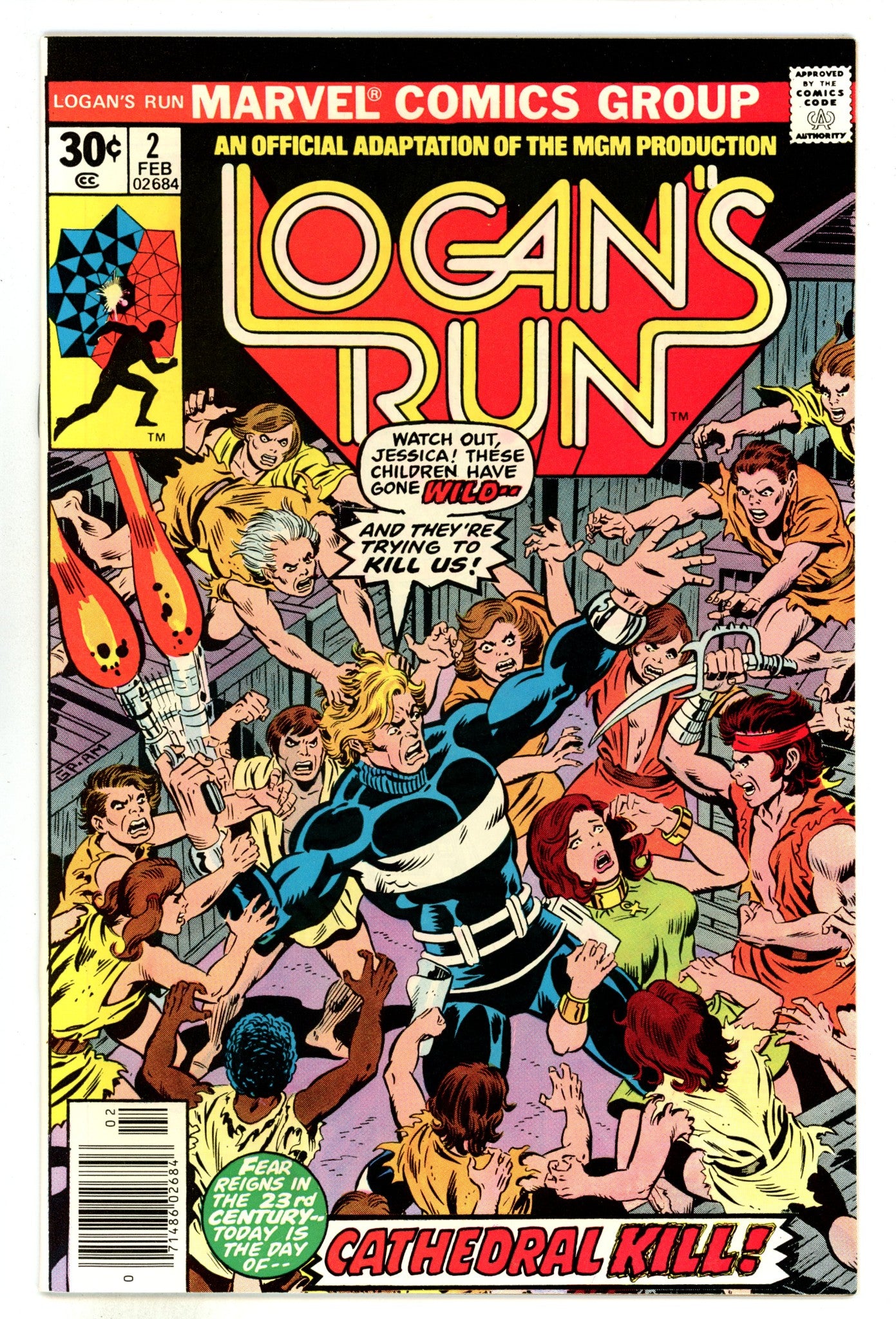 Logan's Run Vol 1 2 VF/NM (9.0) (1977) 