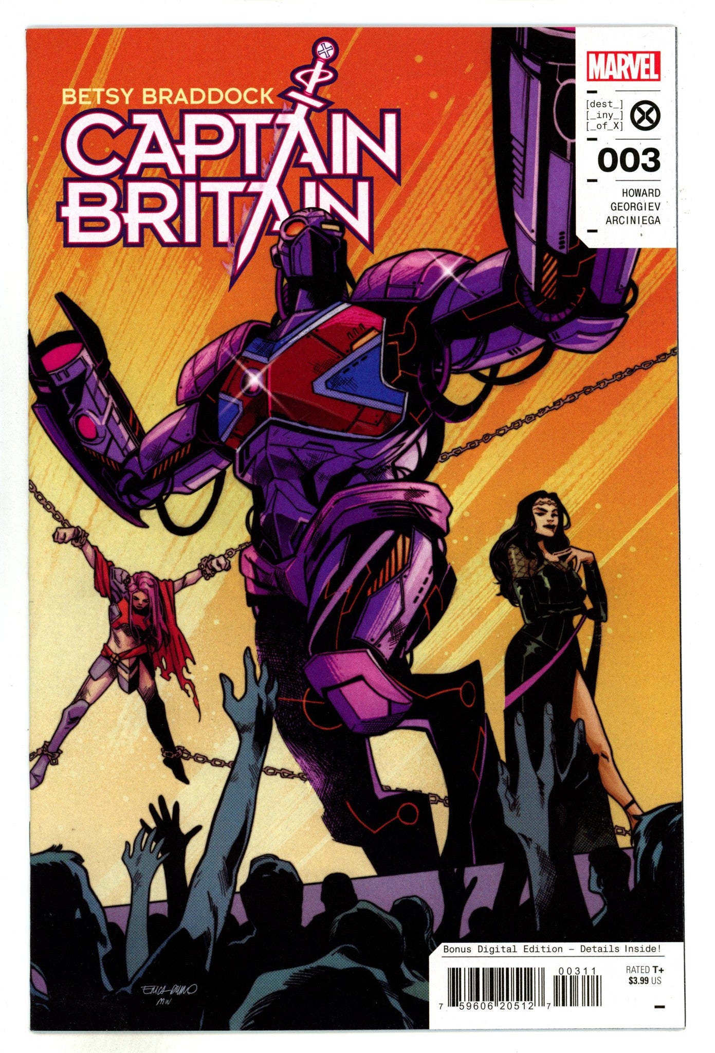 Betsy Braddock: Captain Britain 3 High Grade (2023) 