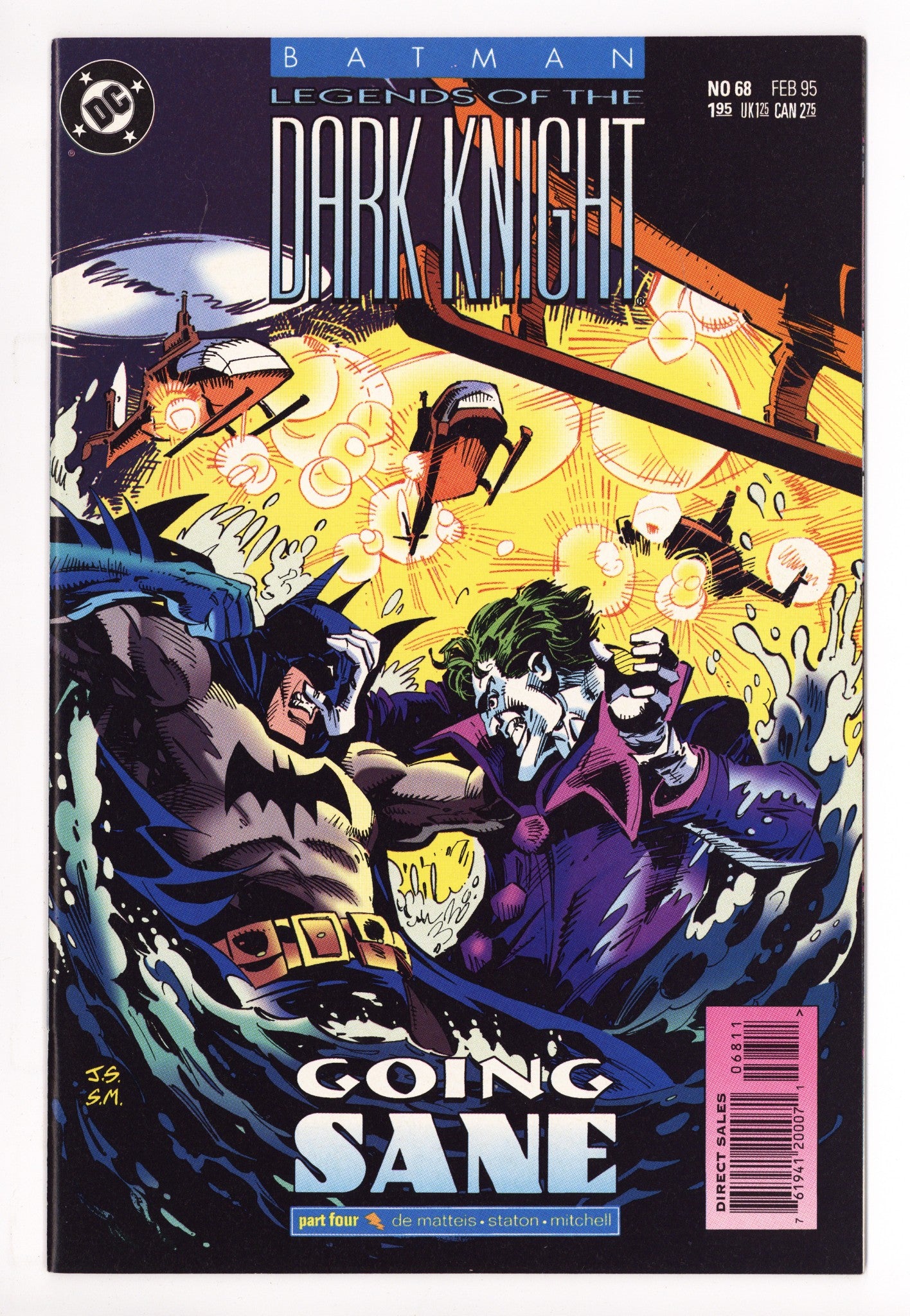 Batman: Legends of the Dark Knight 68 High Grade (1995) 