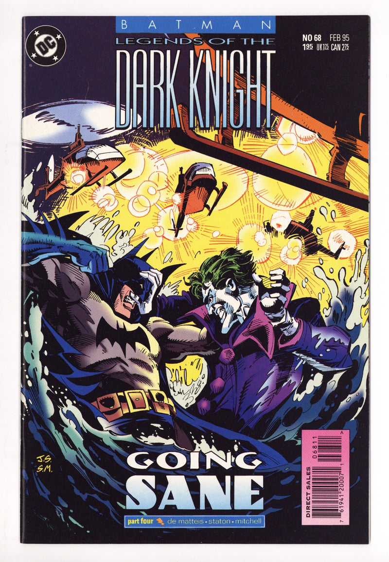 Batman: Legends of the Dark Knight 68 High Grade (1995) 