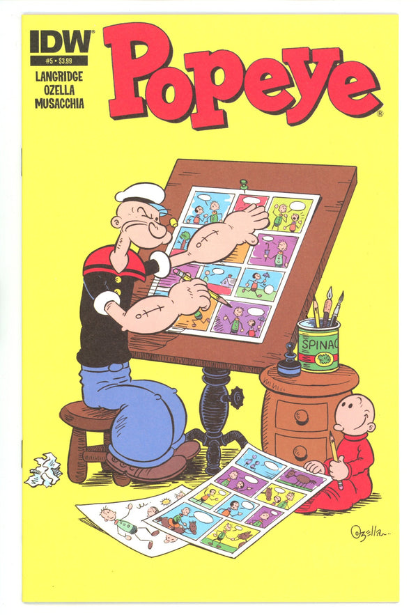Popeye Vol 1 5 High Grade (2012)
