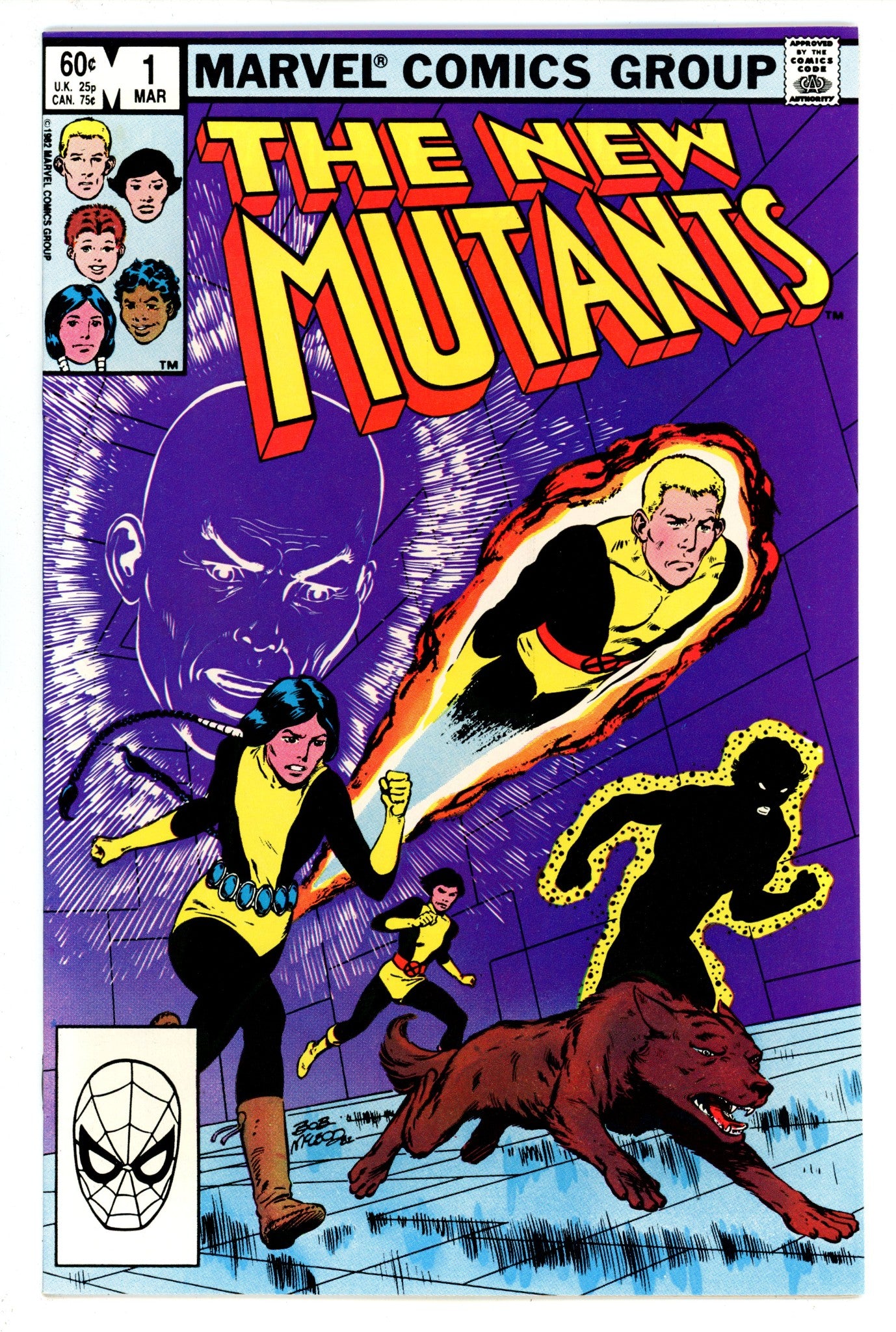 The New Mutants Vol 1 1 NM- (9.2) (1983) 