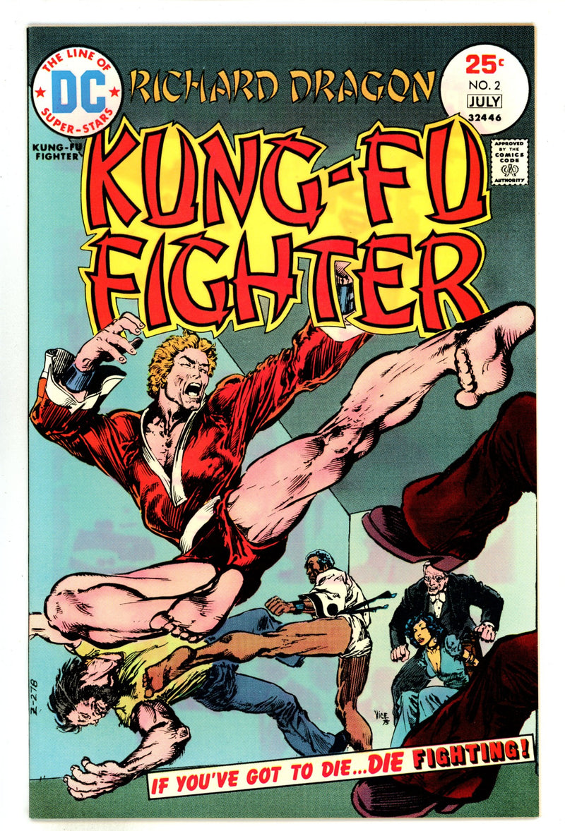 Richard Dragon, Kung-Fu Fighter 2 NM- (9.2) (1975) 