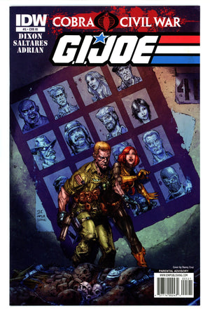 G.I. Joe Vol 2 5 VF- (7.5) (2011) Cruz Incentive Variant