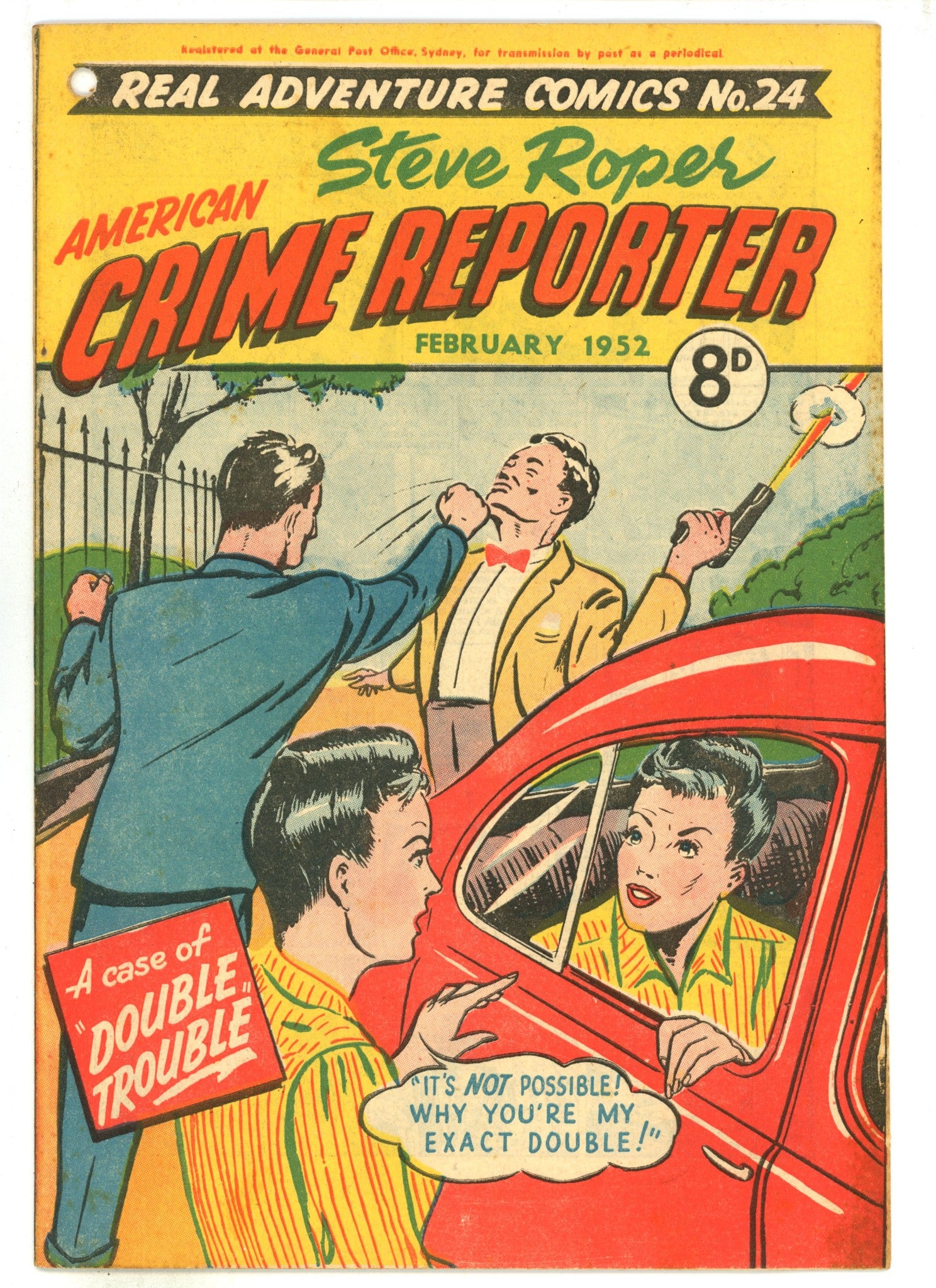 Real Adventure Comics 24 VG (4.0) (1952) 