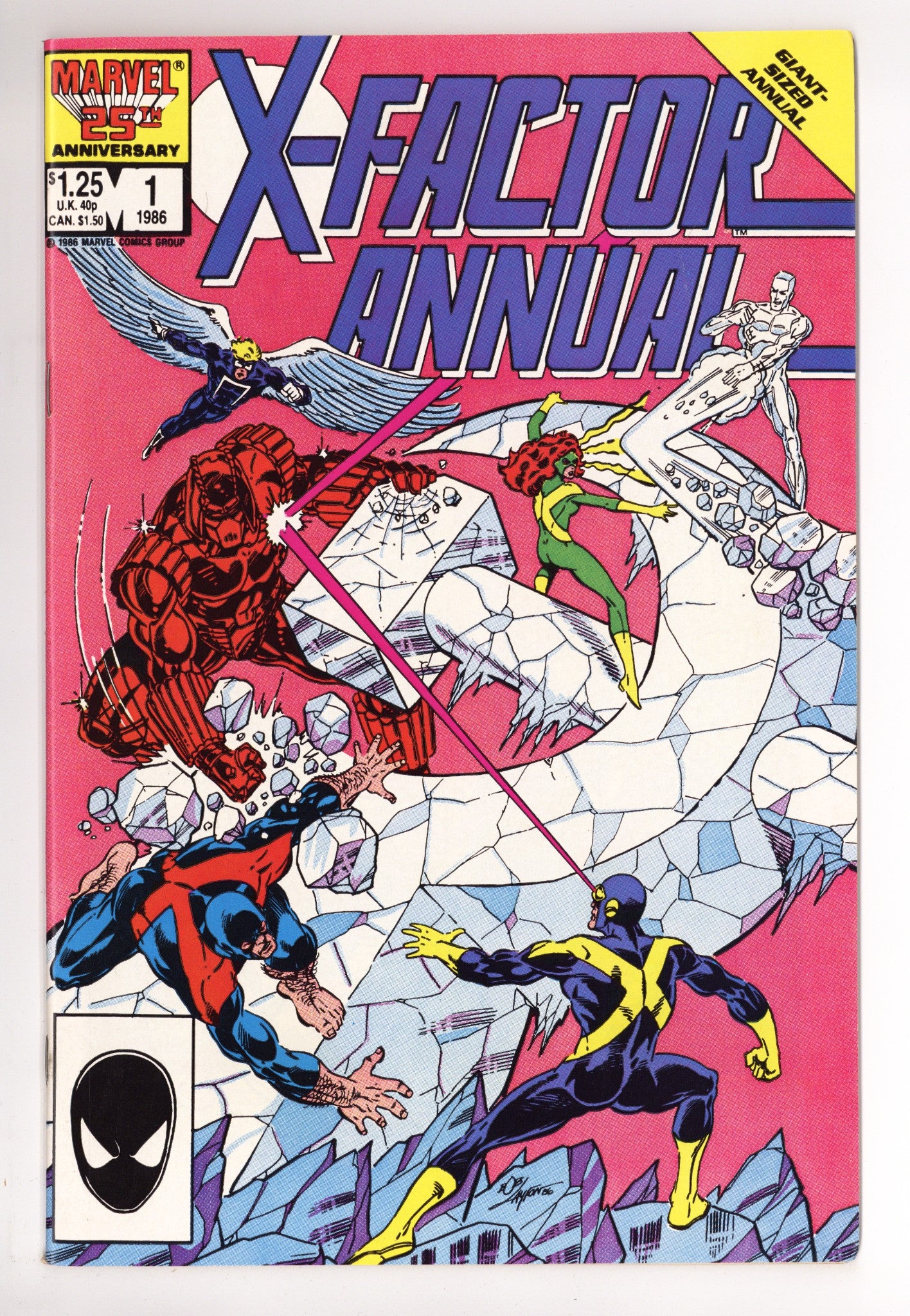 X-Factor Annual Vol 1 1  High Grade   (1986)        