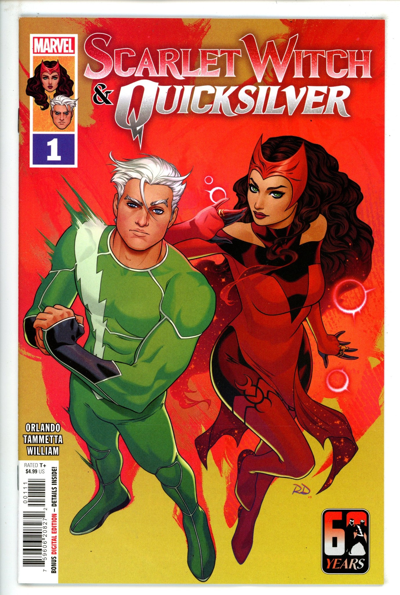 Scarlet Witch Quicksilver 1 (2024)